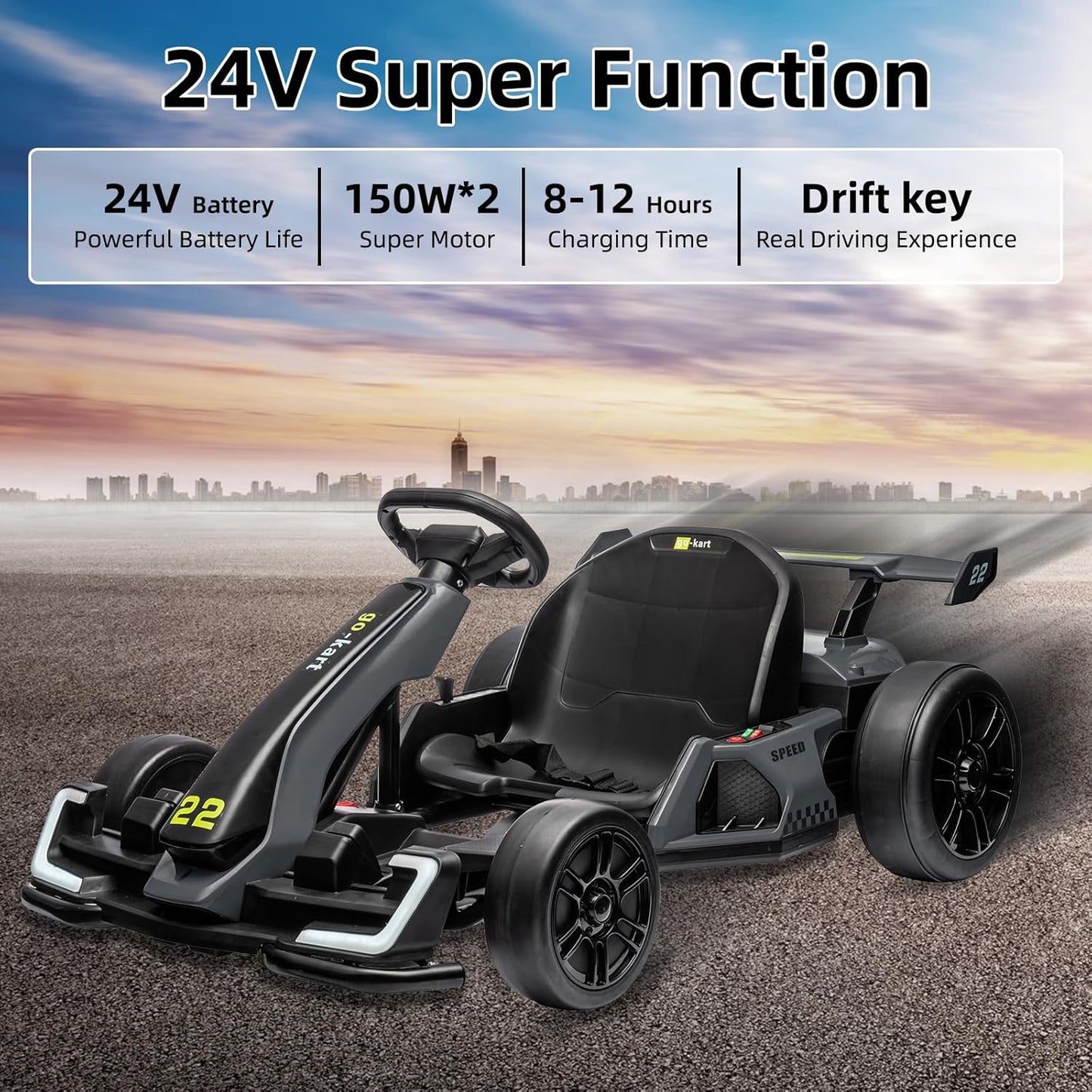 Best New Year Gift – Powerful Drift Kart